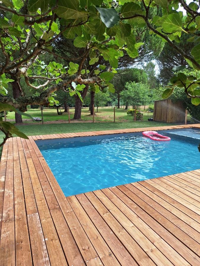 La Pinede Du Cheou, Piscine, Logement Independant, Parking, Draps, Wifi Fibre Mimizan-Plage Екстериор снимка